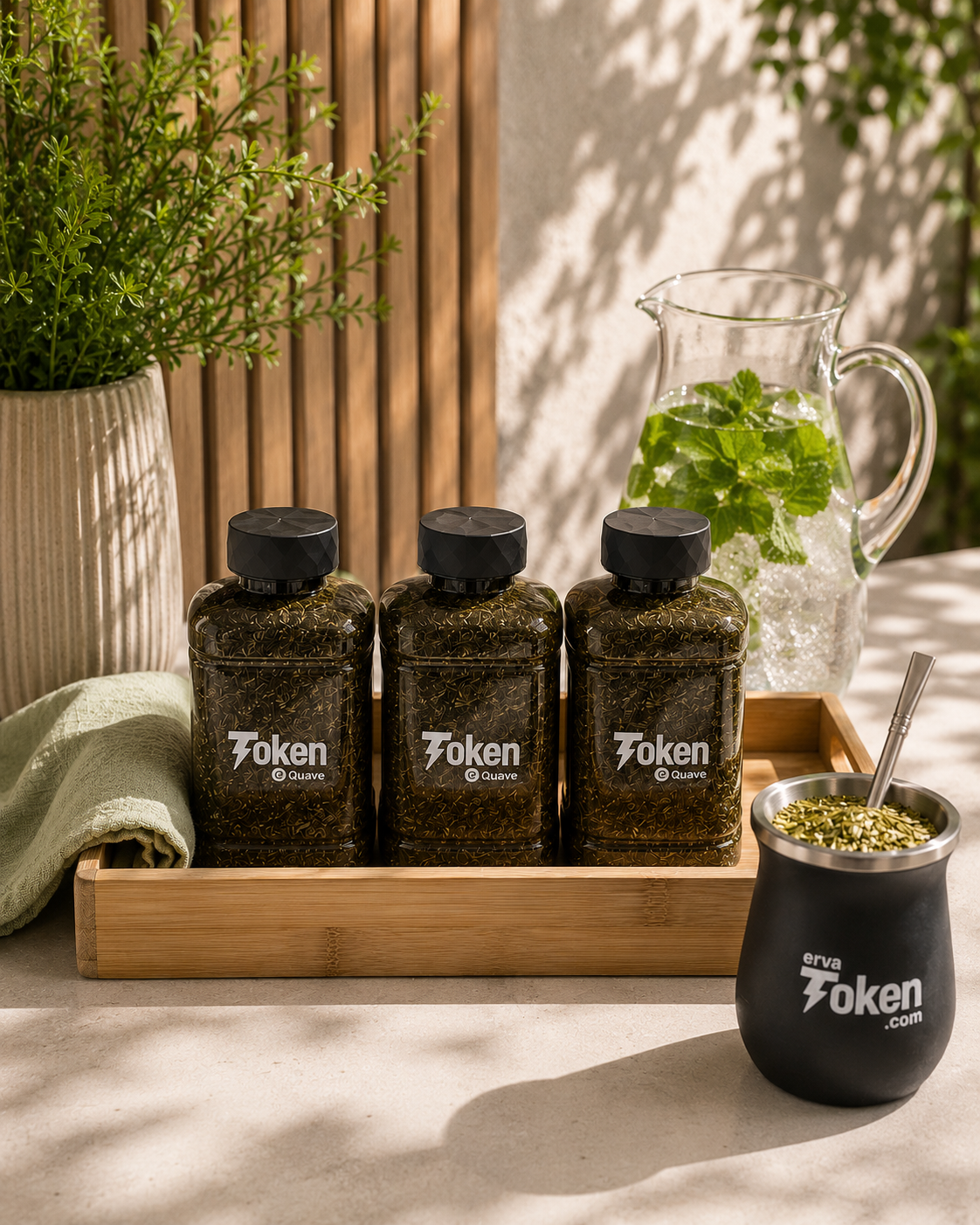 Kit 3 Ervas Token Pura Folha Nativa (Safra Verão) 750g